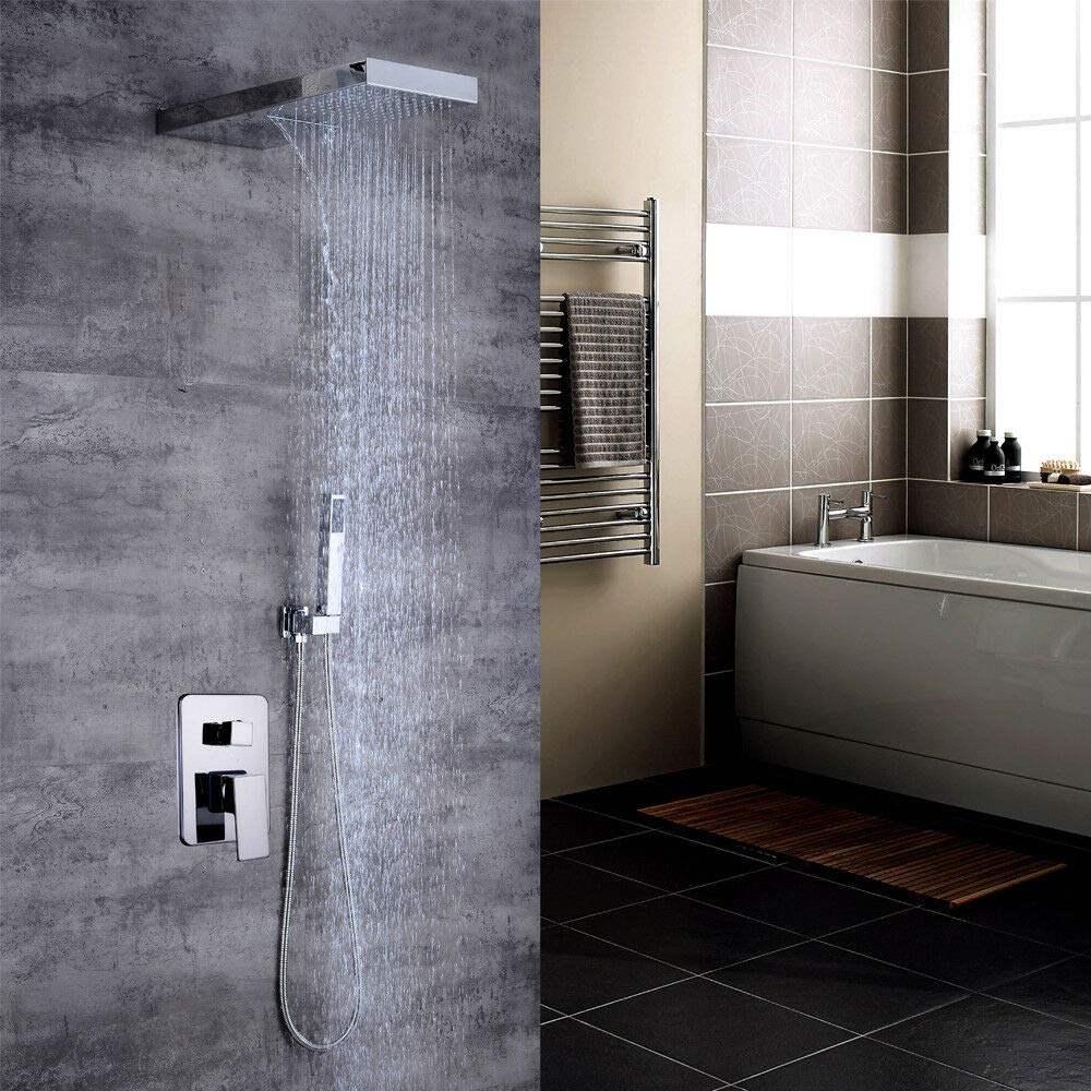 CNCEST Set doccia da incasso per sistema doccia con soffione.