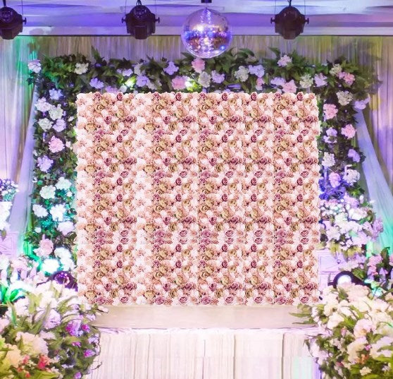 6 pezzi fiori artificiali, decorazione da parete fai da te, per matrimonio, strada, decorazione da parete