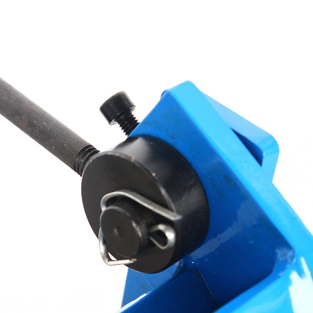 Macchina di piegatura in lamiera di ferro, 0-135°, colore blu, 30 kg, larghezza massima di lavoro 305 mm