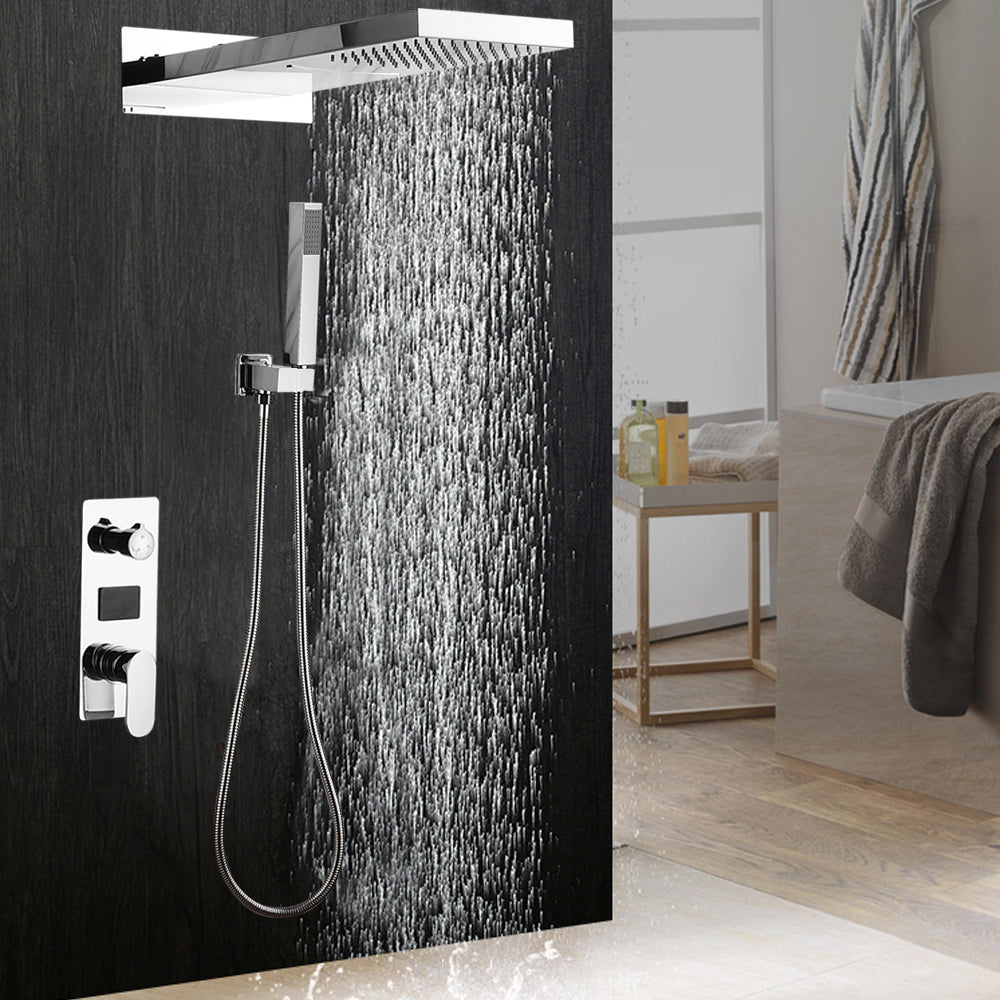 Sistema doccia termostatico set doccia incasso rubinetteria