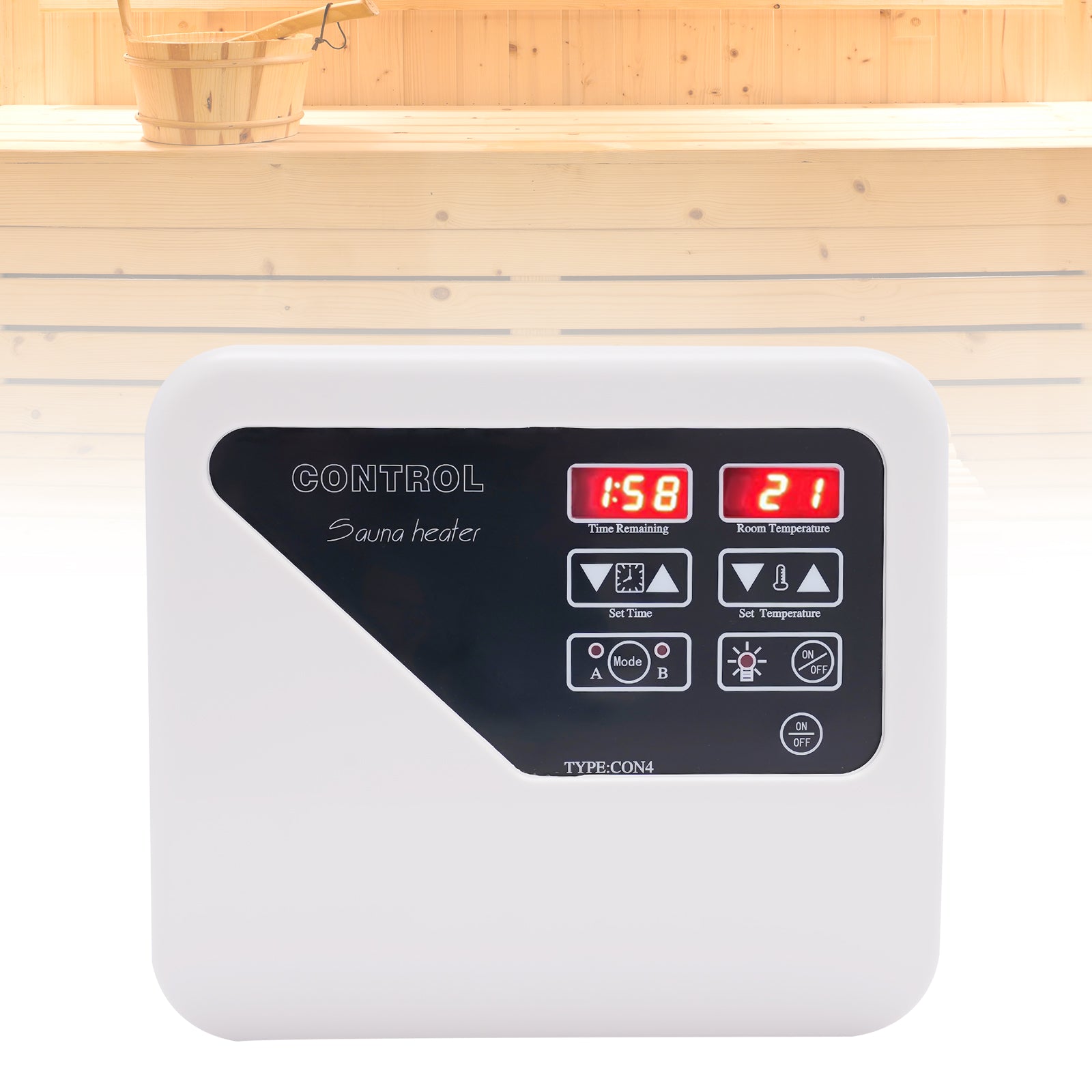 Regolatore esterno per sauna, 2 modi di funzionamento 3-9KW 220V-245V