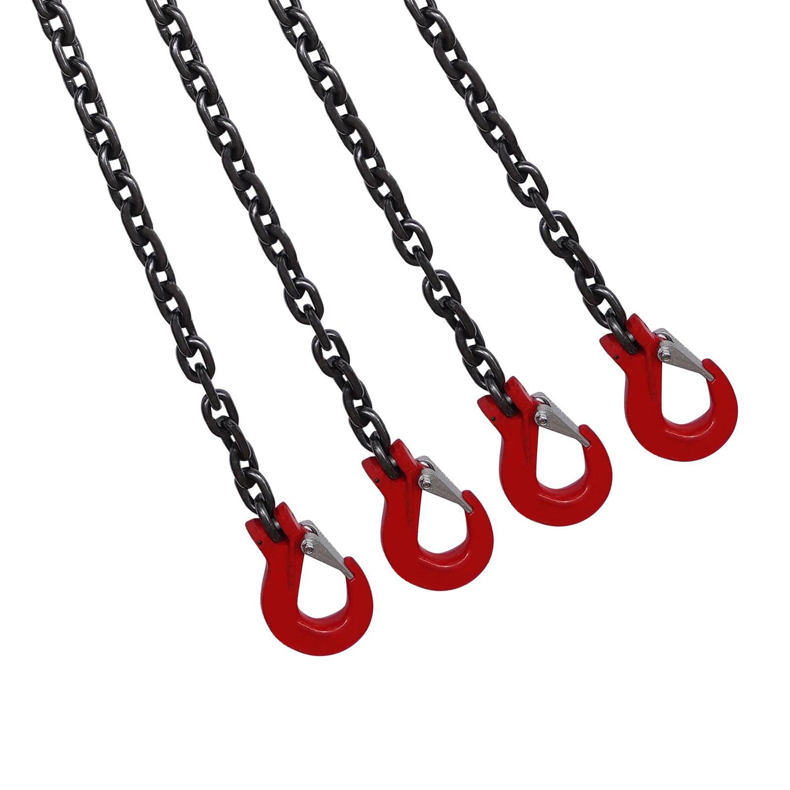 Catena per catena, G80, in acciaio al manganese, 5T, 4 gambe, catena ad alta resistenza, 1,5 m