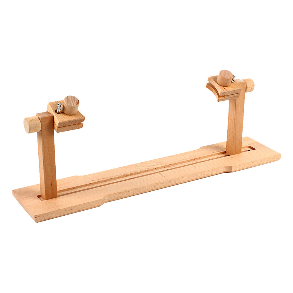 Supporto per ricamo in legno con telaio a punto croce, telaio per ricamo con supporto girevole a 360 gradi fatto a mano