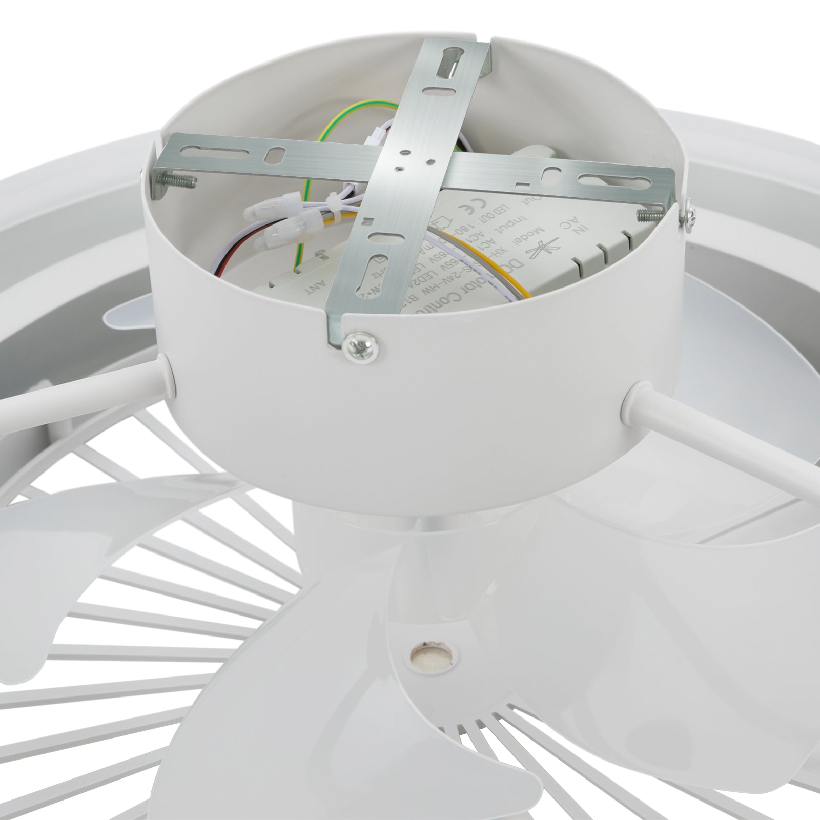 Luce per ventilatore da soffitto, dispone di sei marce di velocità del vento con una funzione di temporizzazione