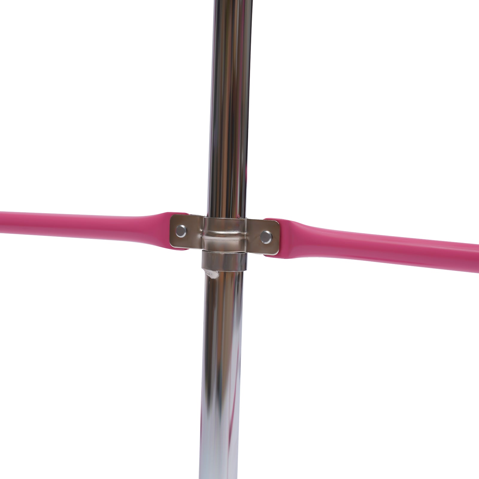 Ginnastica per Bambini, Pala Pieghevole, Barra Orizzontale per Ginnastica altezza regolabile, portata ca. 100 kg, colore: rosa
