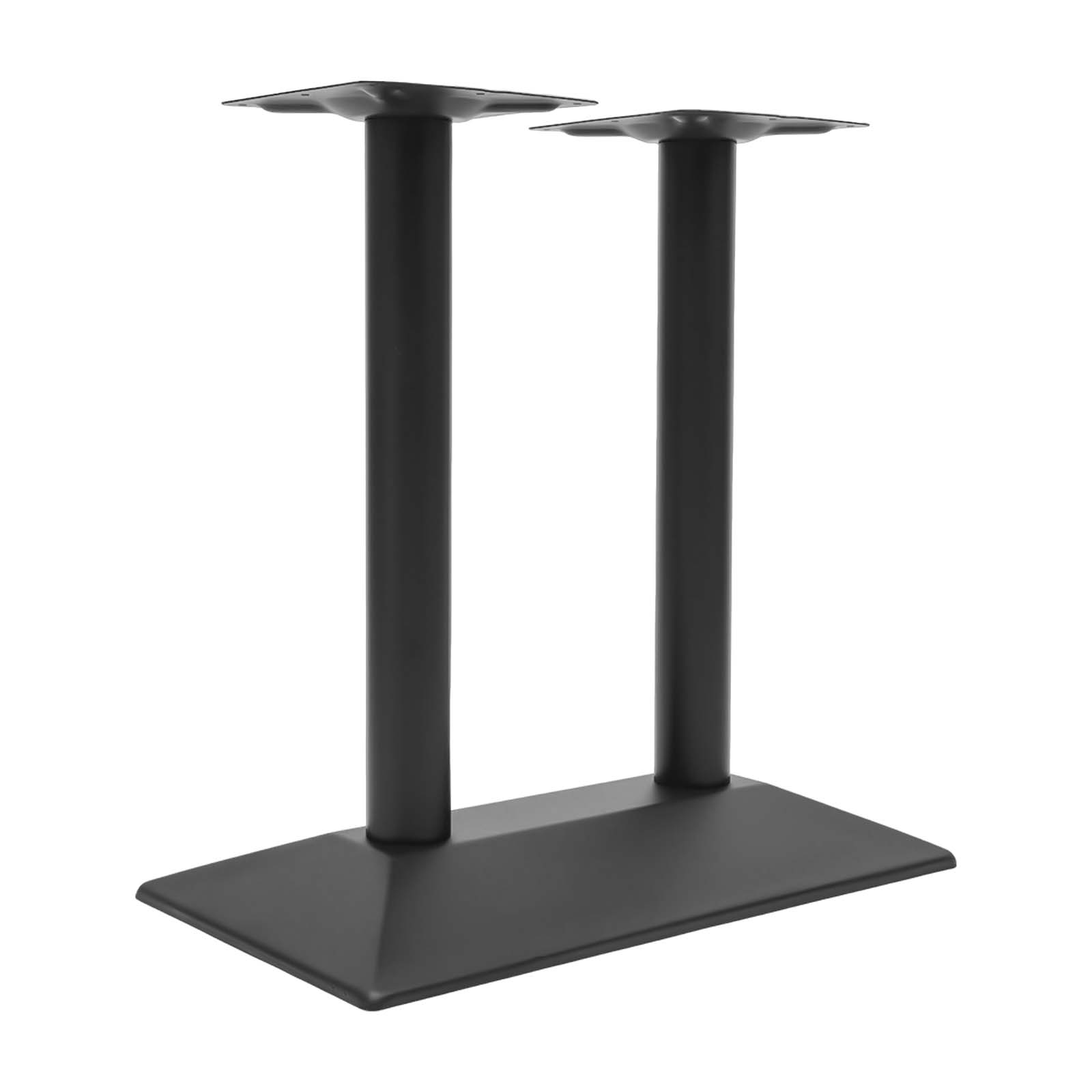 Gamba del tavolo Struttura del tavolo da bar in metallo nero, altezza 72cm