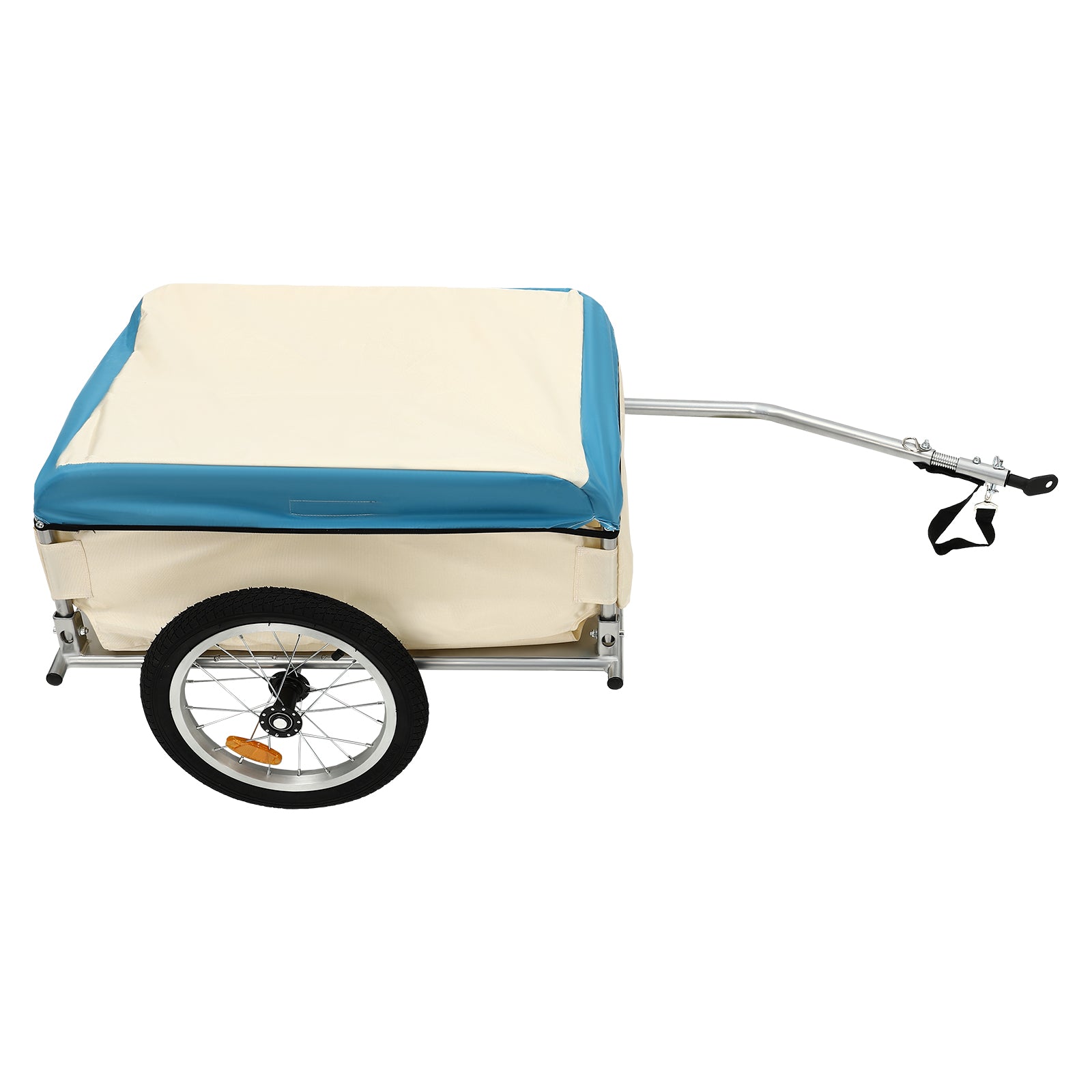 Bicycle Trailer Rimorchio,  Multiple Utility Cargo Rimorchio per carico 50 kg