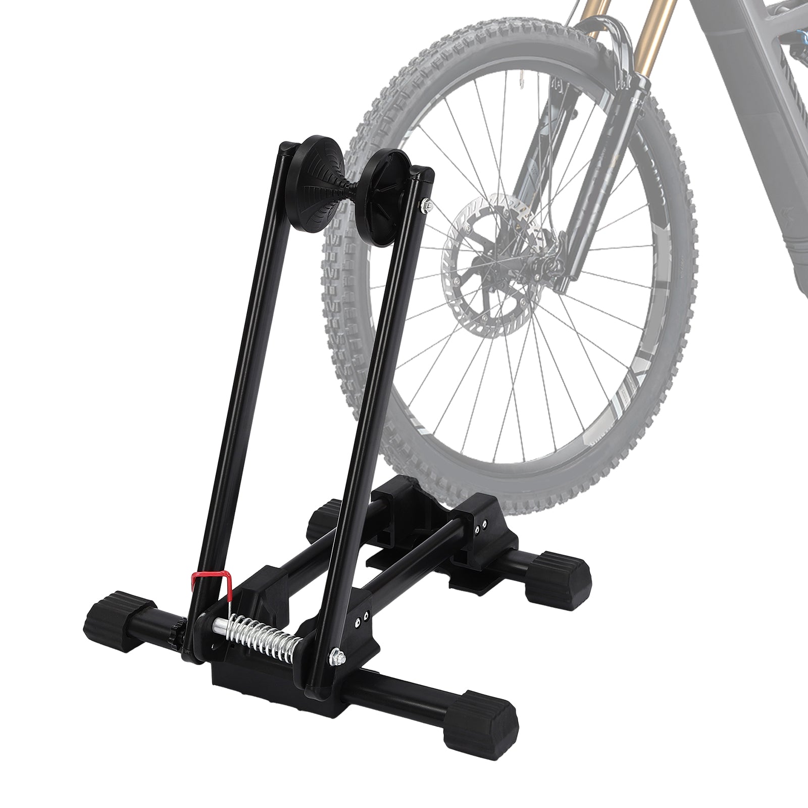 Supporto di centraggio per bicicletta, per mountain bike, bici da corsa, ruote da 16-29", montaggio semplice senza attrezzi