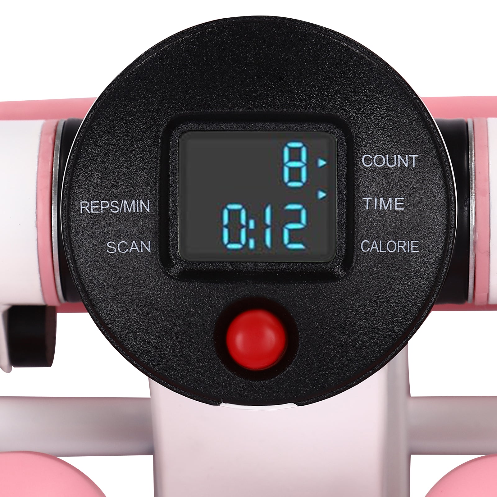 Mini stepper con monitor LCD per fitness,per la casa, salire le scale per allenamento a casa, gambe e braccia