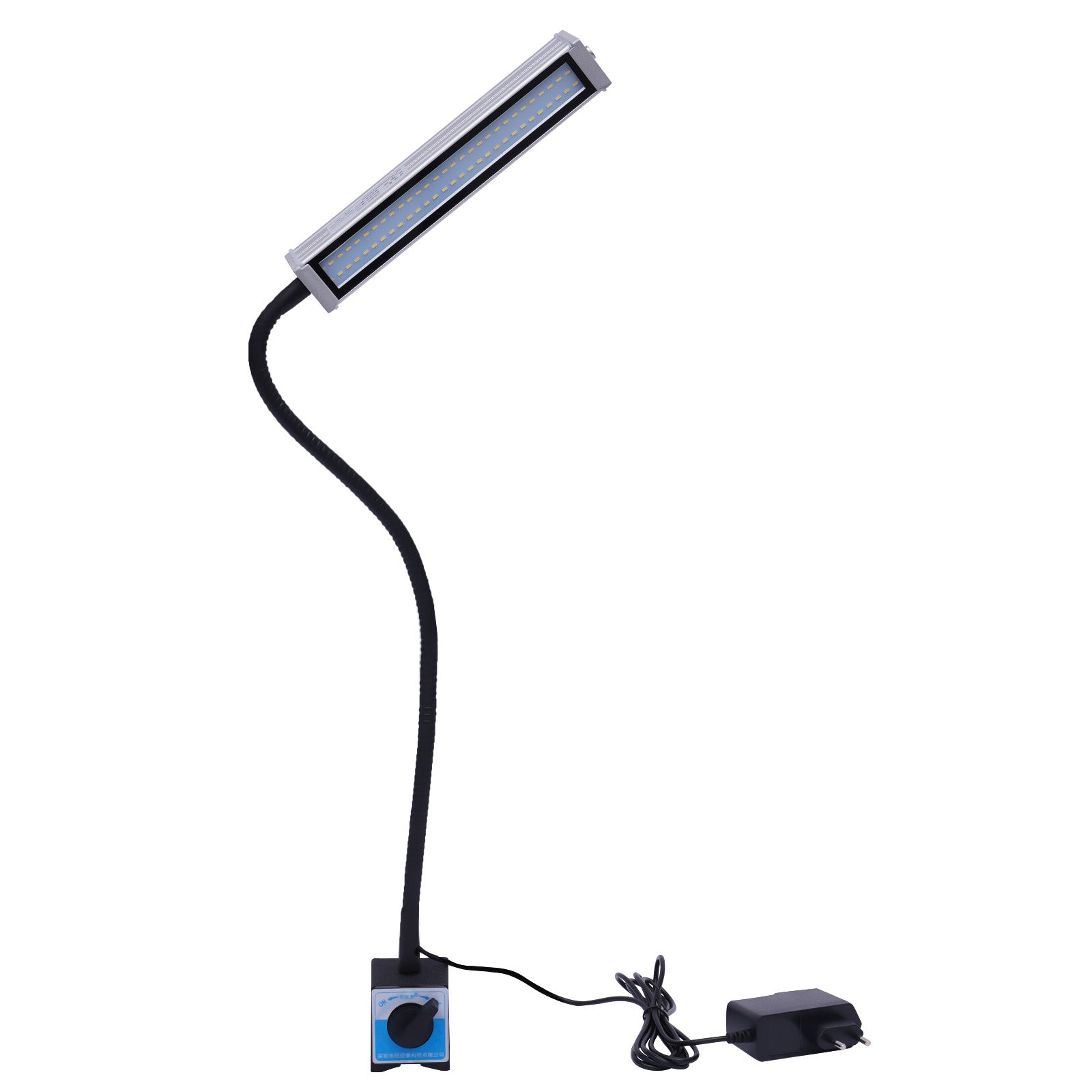 Luce magnetica, lampada da lavoro a LED a collo di cigno, 60 LED IP67, illuminazione industriale per machine utensili