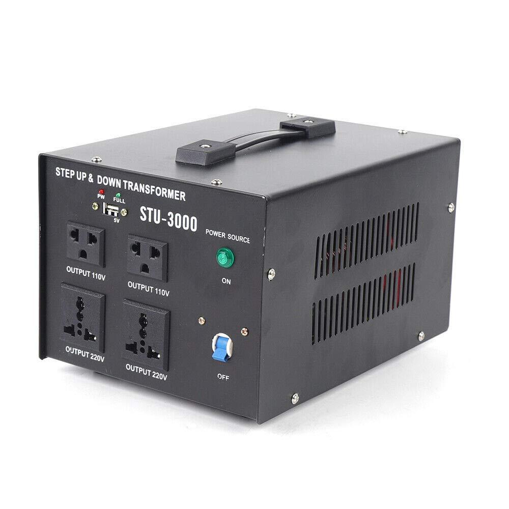 Convertitore di tensione 3000W,Trasformatore di tensione 110v a 220v 3kw USB
