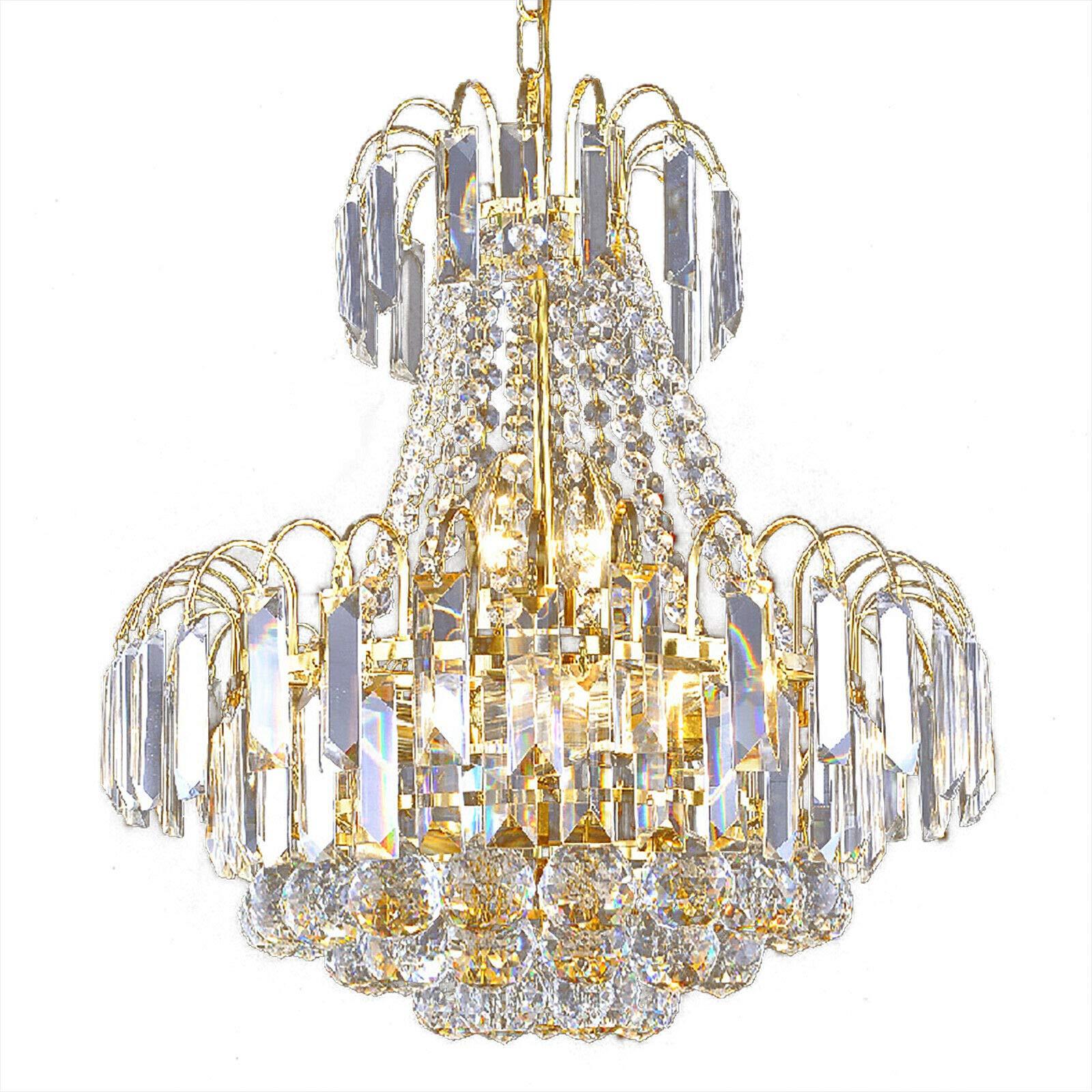 Lampadario di Cristallo 60CM Moderna K9 cristallo soffitto luce oro soffitto lampada LED per soggiorno camera da letto
