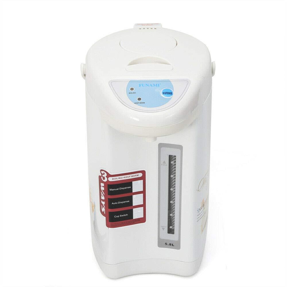 750W 5.8L distributore di acqua calda, Distributore di acqua in acciaio inox, controllo del pulsante, riscaldatore del pozzetto