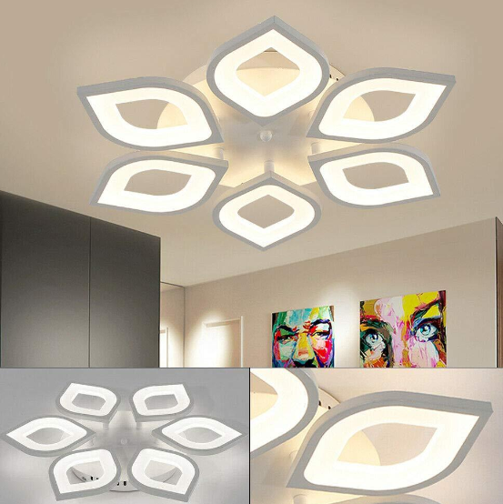6 Testa LED soffitto luci dimmerazione modalità regolabile