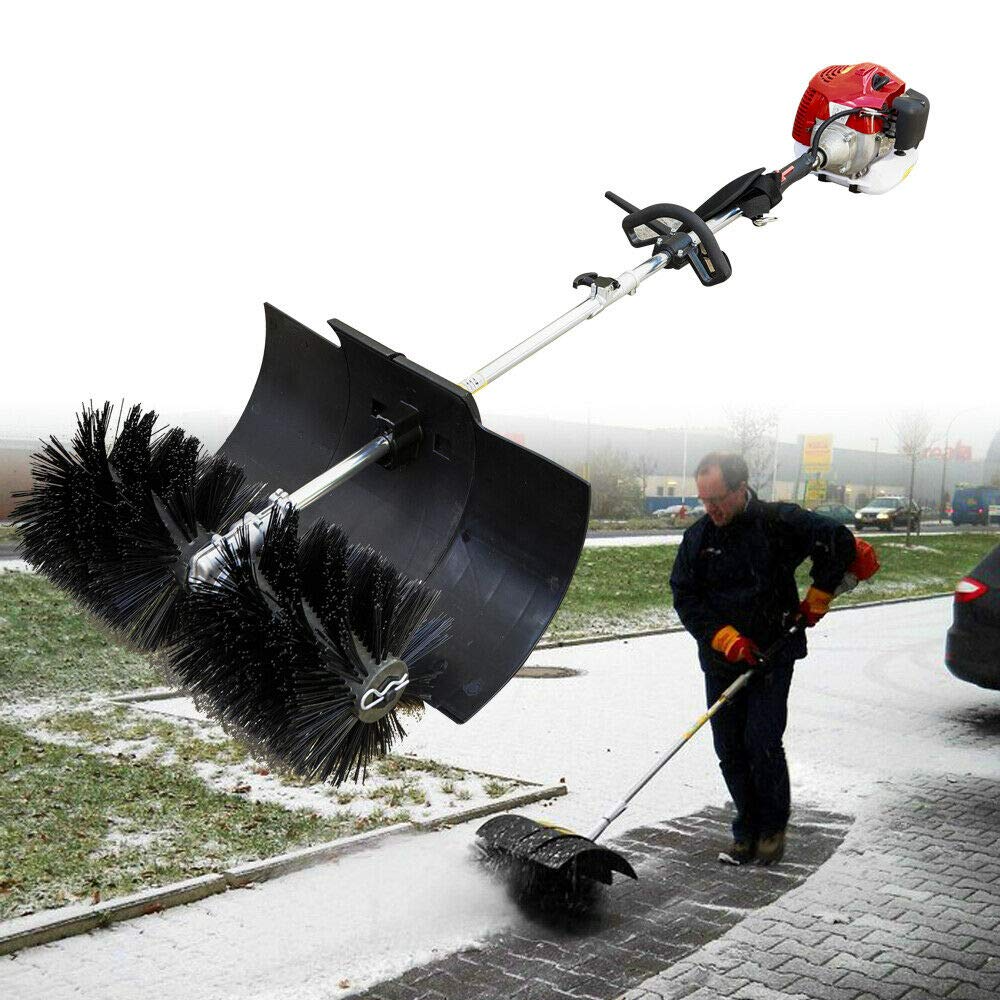 Spazzatrice a benzina a spinta manuale, per la rimozione della neve polvere nei cortili, nelle strade e all'aperto