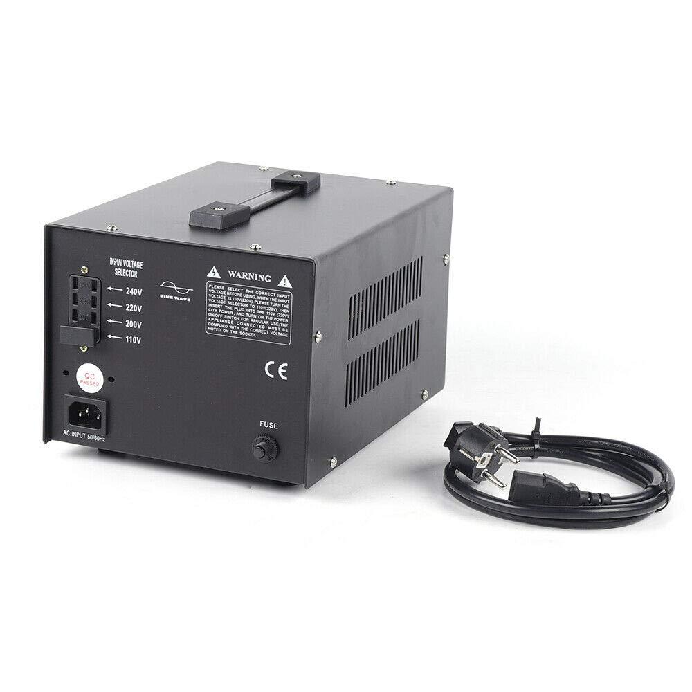 Convertitore di tensione 3000W,Trasformatore di tensione 110v a 220v 3kw USB