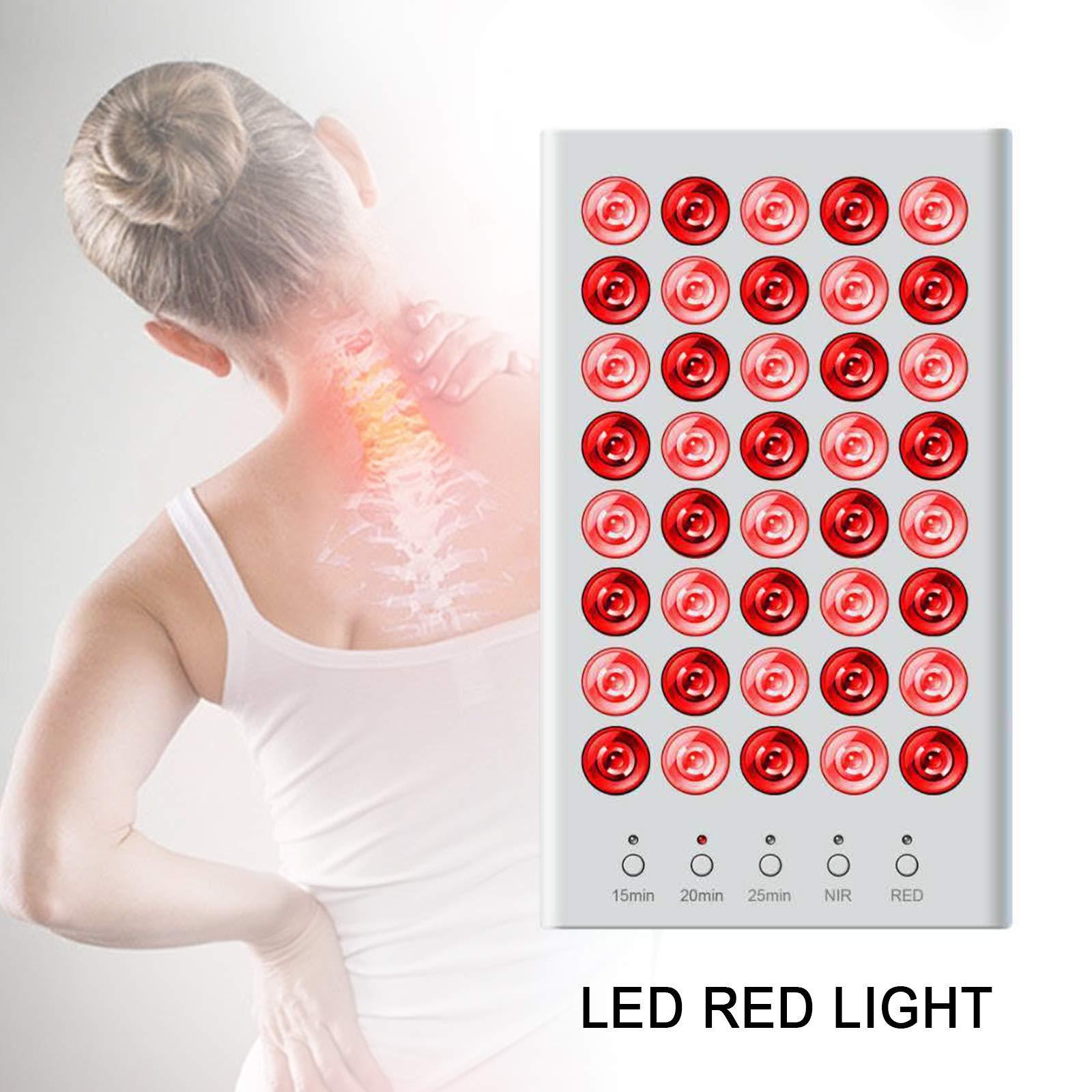 5W 40 LEDS lampada a infrarossi pannello, 660nm+850nm terapia della luce rossa