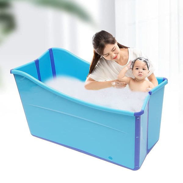 Vasca da bagno pieghevole per adulti, set portatile in PP per bambini