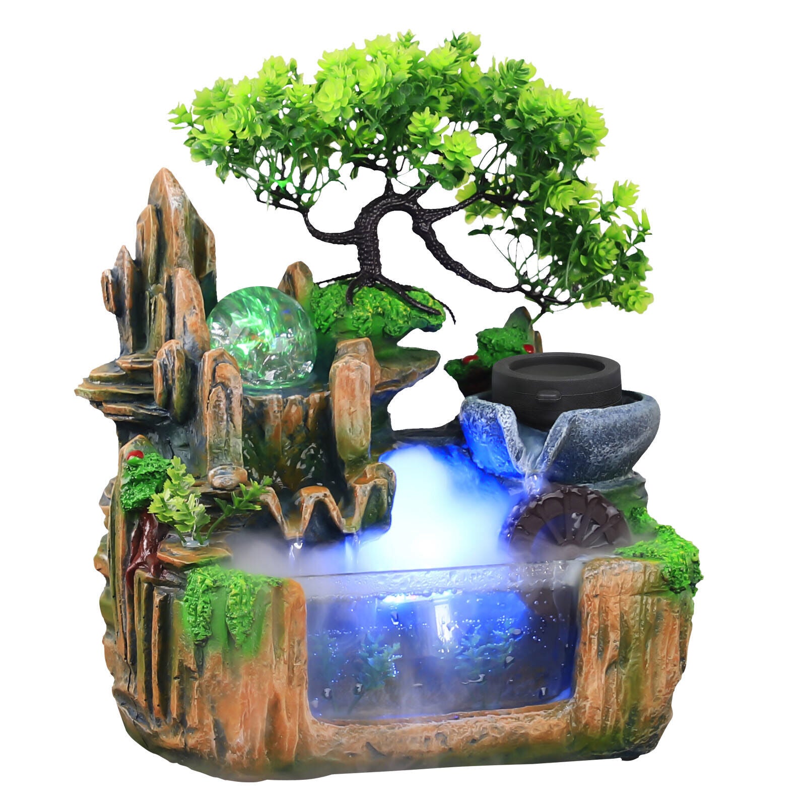 fontana ornamentale a cascata