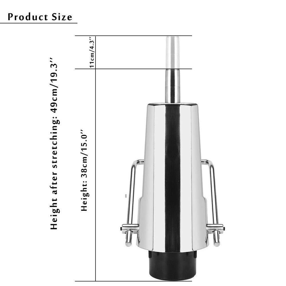 Pompa idraulica per poltrone da barbiere, pompa a 4 fori, cilindro di sollevamento regolabile in altezza