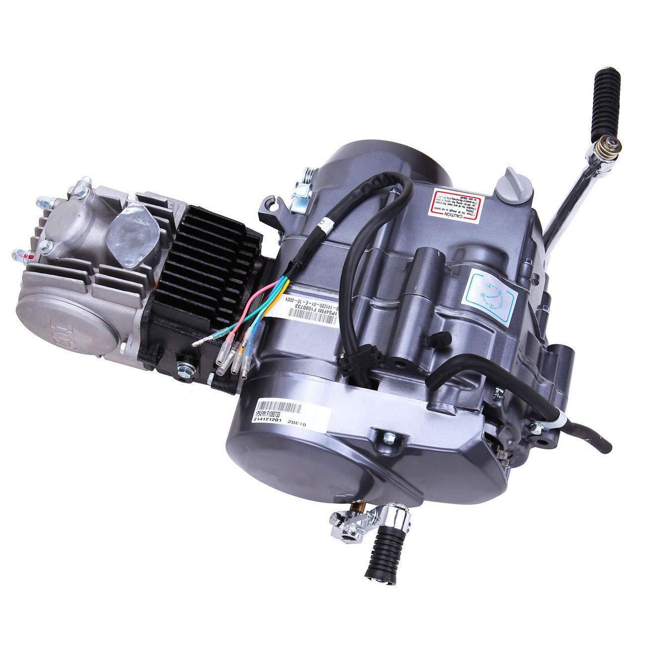 125 cc 4 tempi ATV motore monocilindrico Pull Start carburatore testa filtro aria Dirtbike frizione manuale