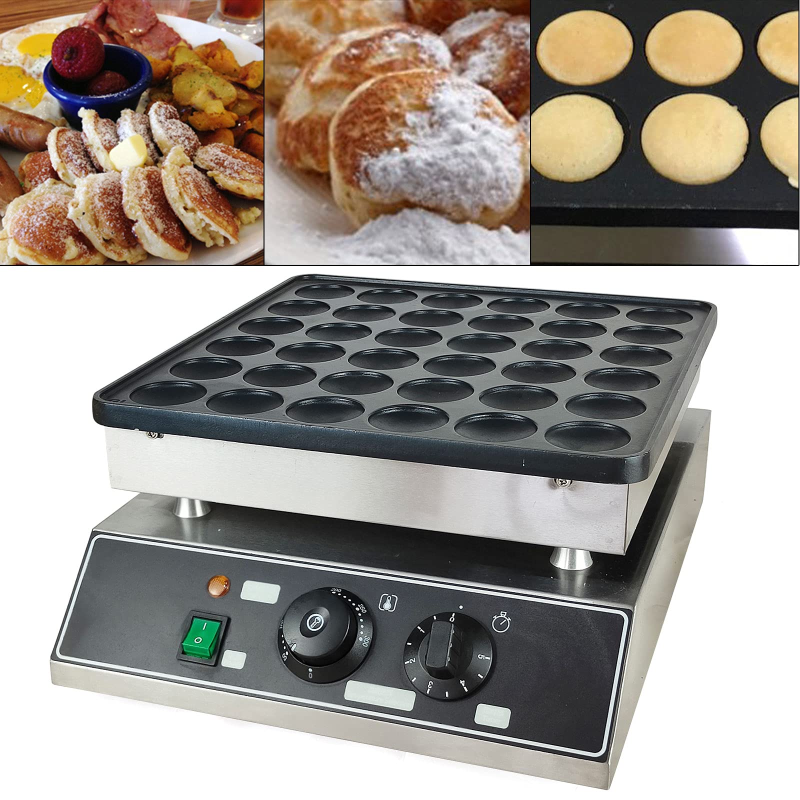 Mini macchina per pancake Macchina elettrica per muffin Mini ferro per cialde