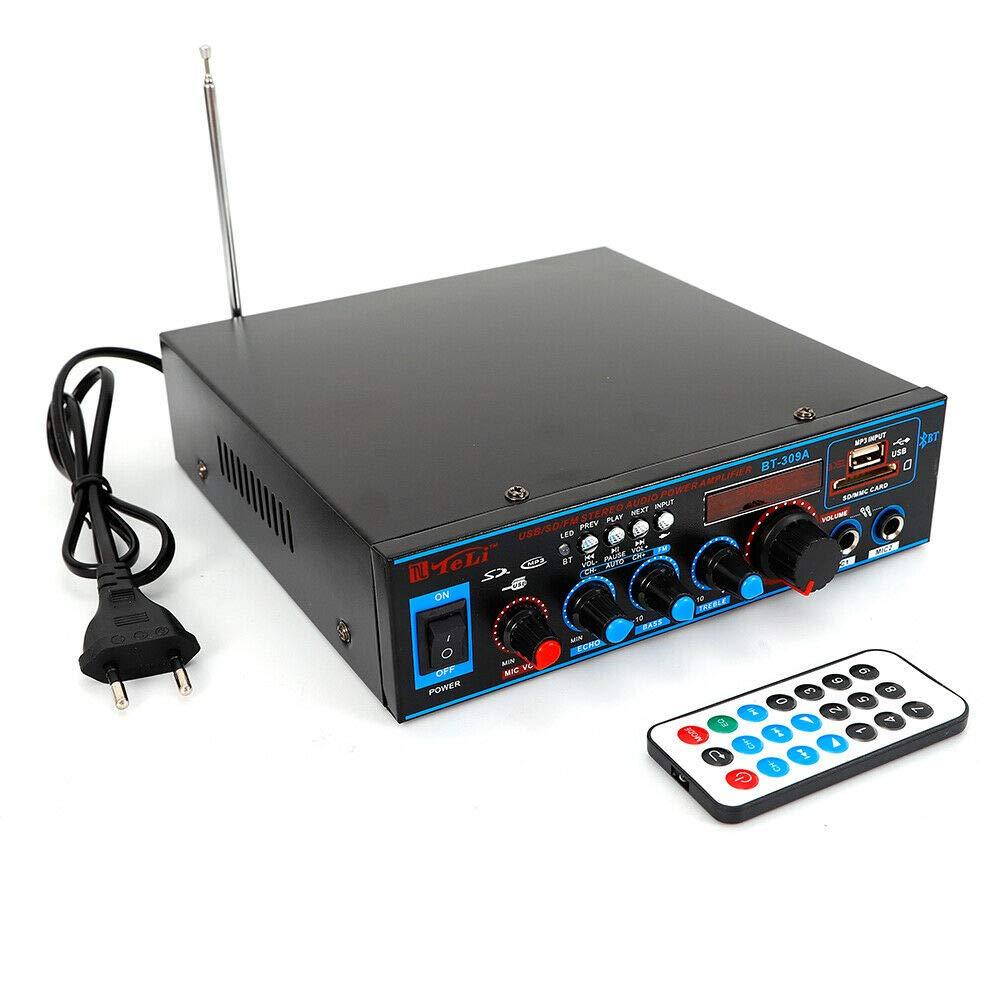 Mini amplificatore di potenza audio 800W BT ricevitore audio digitale
