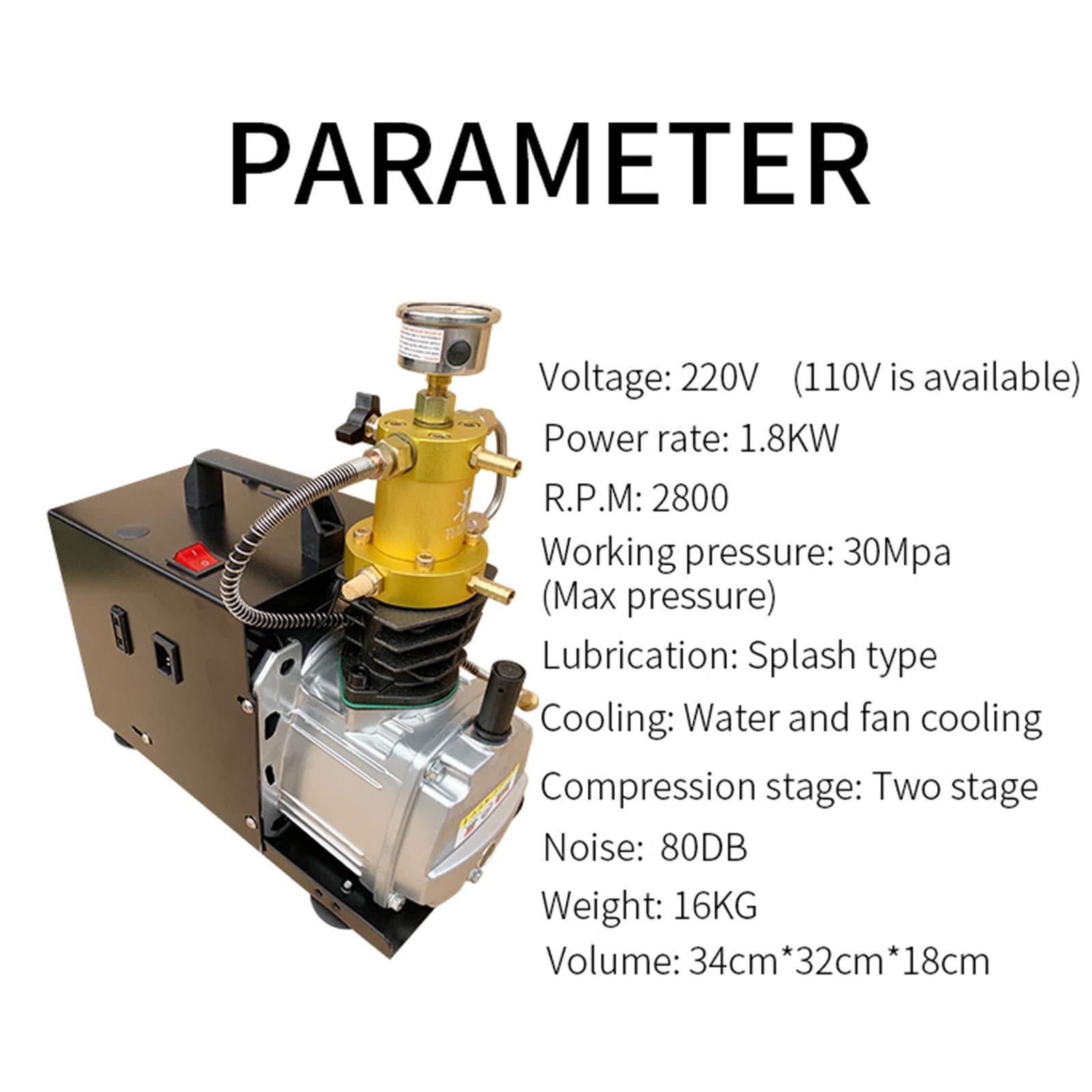 Pompa del compressore d'aria PCP ad alta pressione 2800W.