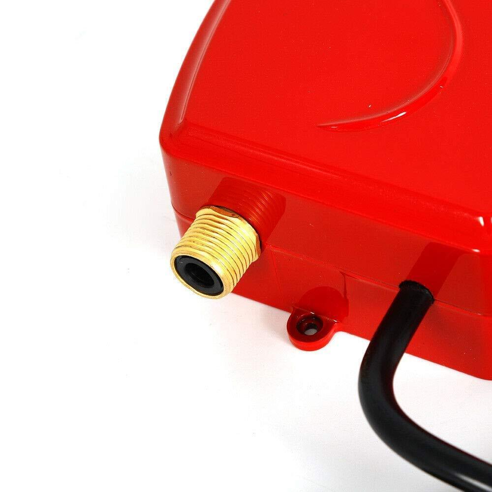 Mini scaldabagno elettrico istantaneo 3800W (rosso)