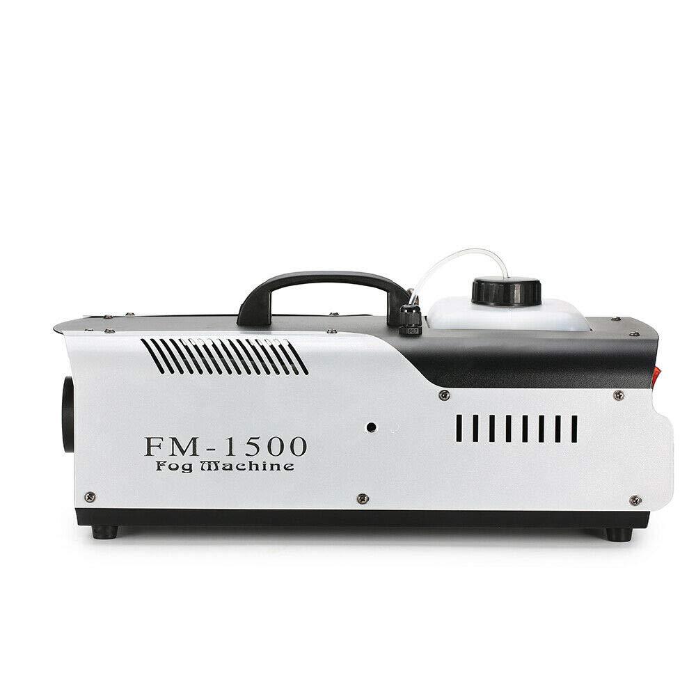 Macchina del fumo 3 in 1 RGB LED Fog Machine con telecomando senza fili 1500 W