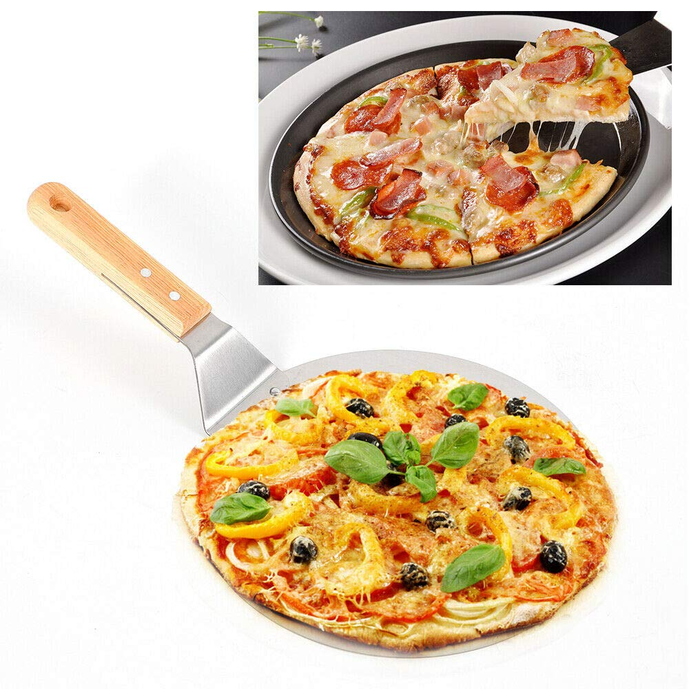 Pala per pizza con manico in legno, 43,5 cm