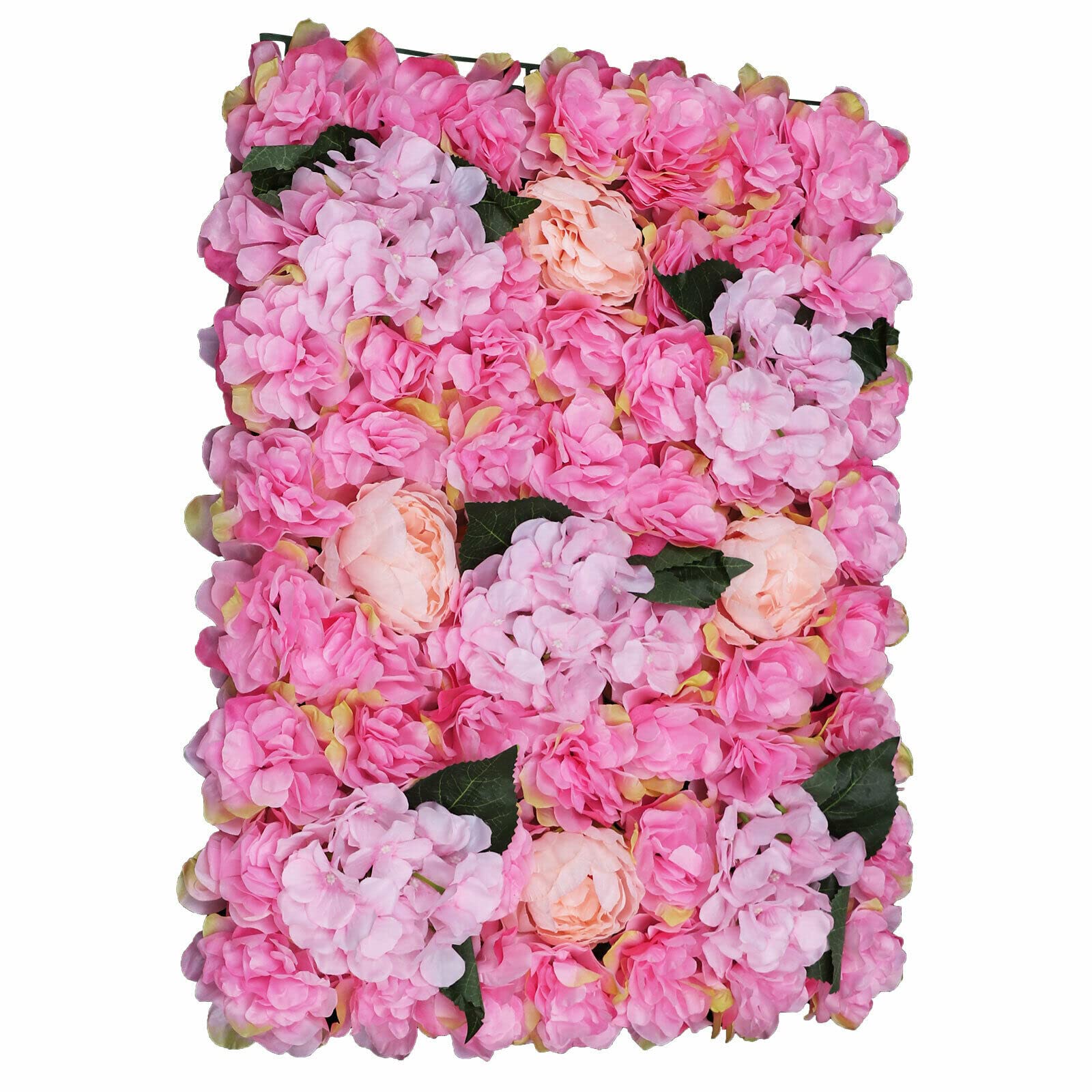  Colonna di fiori artificiali da parete, 6 pezzi, decorazione fai da te, per giardino, matrimonio, 40 x 60 cm