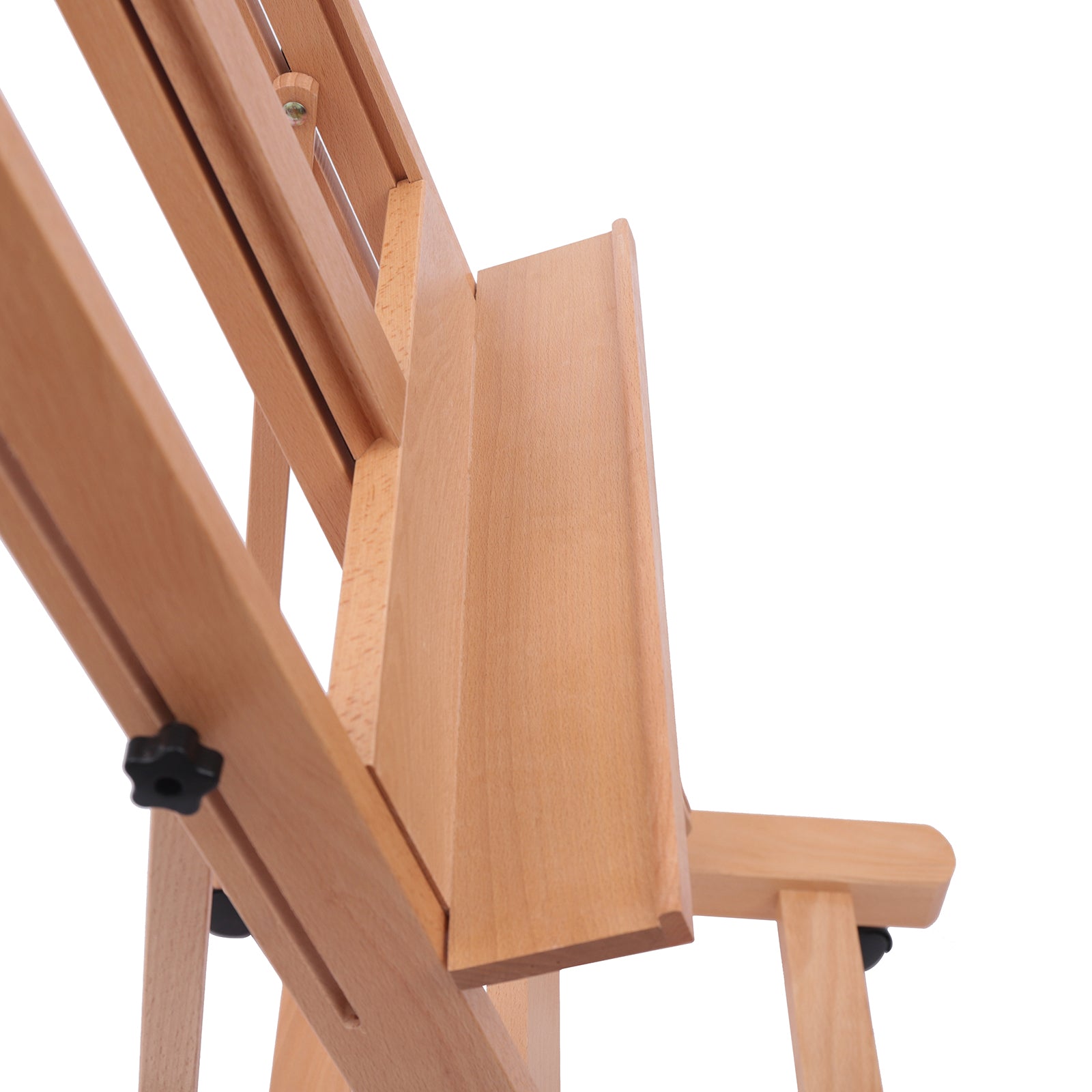 Grande cavalletto da studio H-Frame – Artista in legno di faggio regolabile