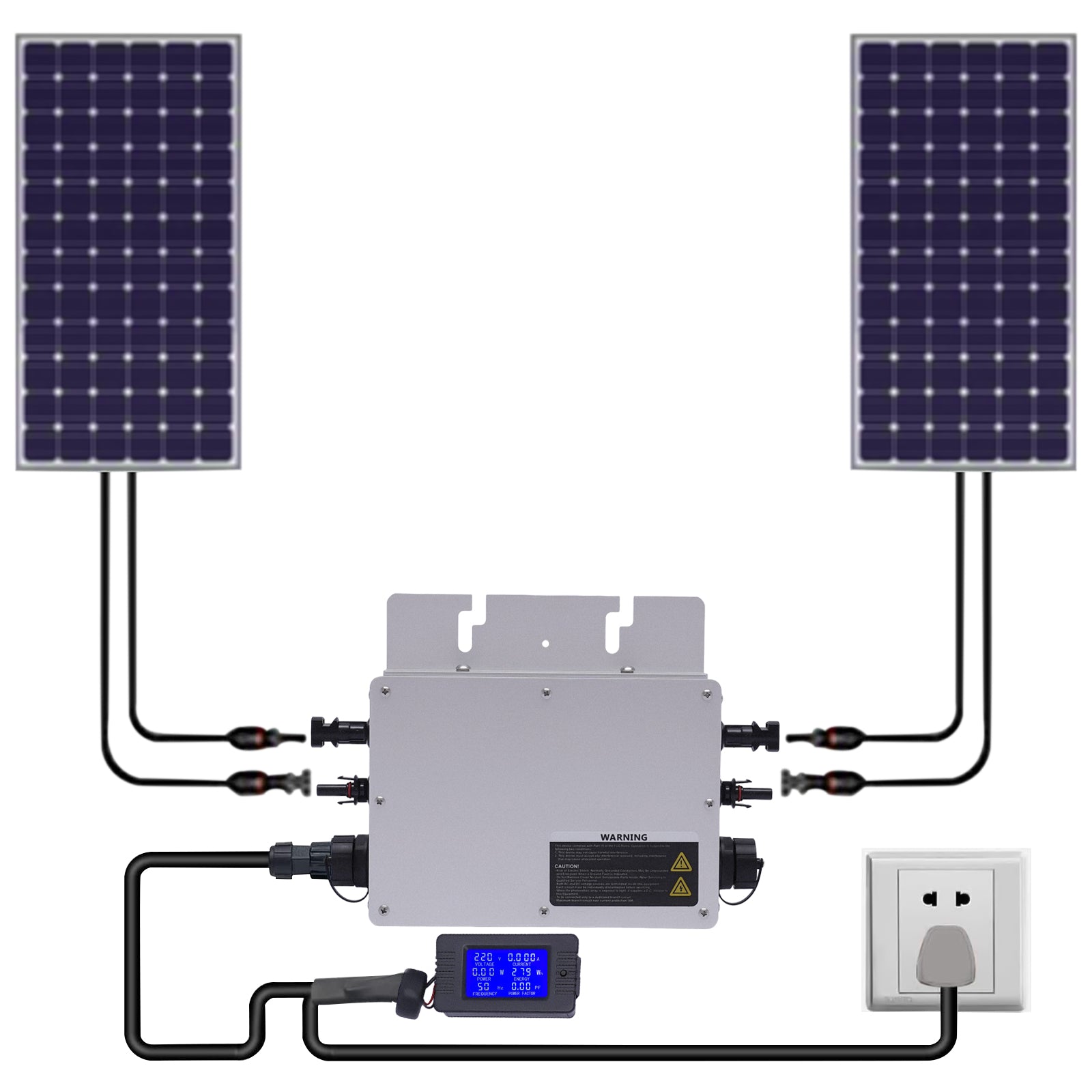 600W Solar Grid Tie Micro inverter