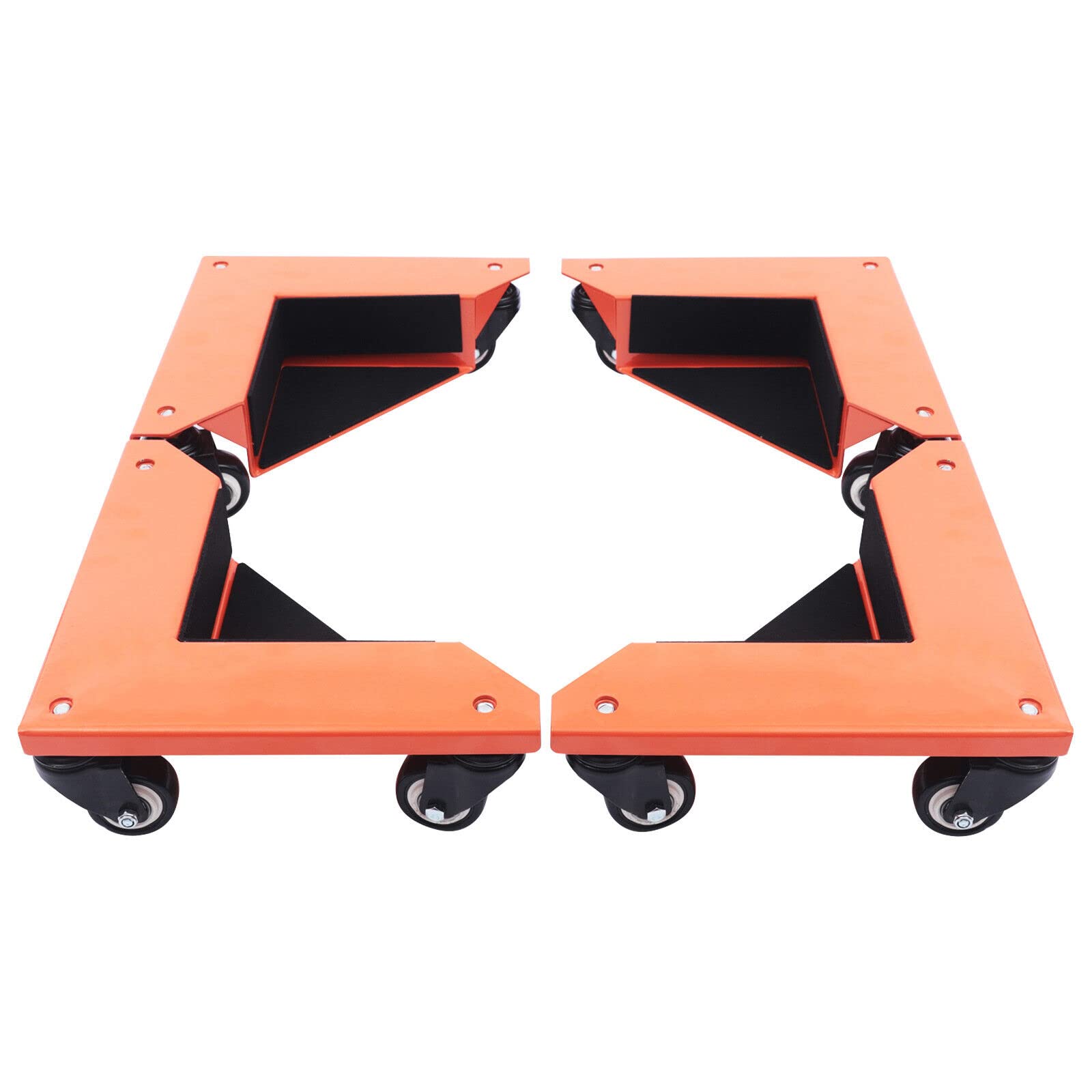 4 x 3 ruote Dolly Roller, 650 kg
