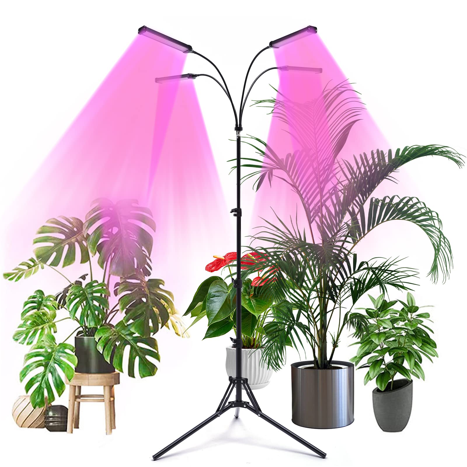 Grow Light con supporto e clip, 420 LED Grow Lights