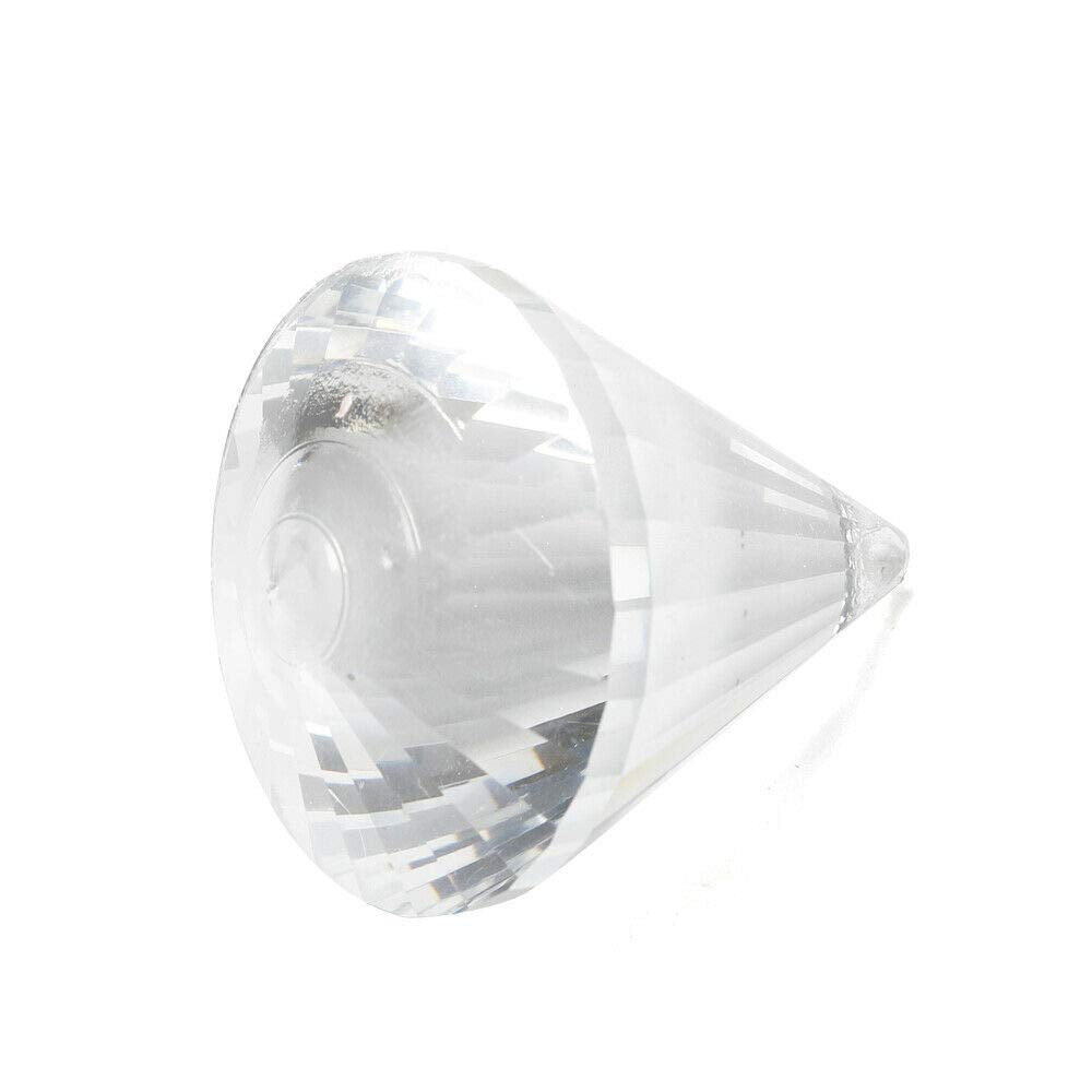 Plafoniera a LED in cristallo, moderna lampada a forma di candela